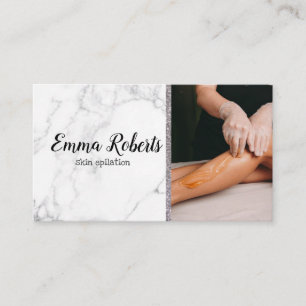 Entfernen der Haut aus der Zuckerhase Visitenkarte