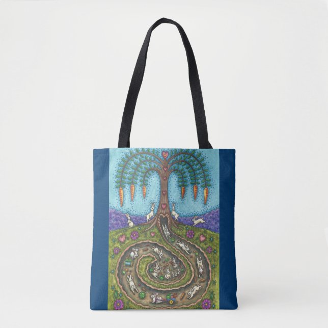 ENTFERNEN DES RABBIT HOLE TOTE BAG (Vorderseite)