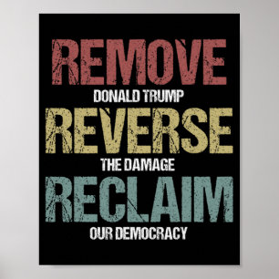 Entfernen des umgekehrten Rekrutierungstests Poster