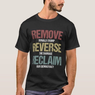 Entfernen des umgekehrten Rekrutierungstests T-Shirt