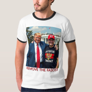 Entfernen Sie den faschistischen Anti-Trump T-Shirt