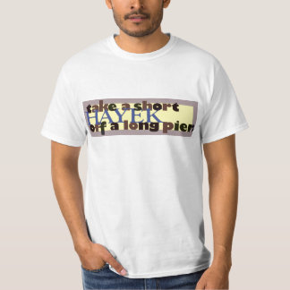 Entfernen Sie ein kurzes Hayek einen langen Pier T-Shirt