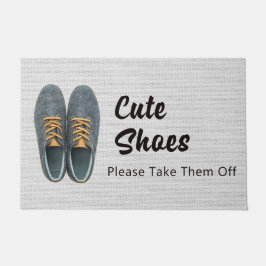 Entfernen Sie Schuhe Doormat Fußmatte