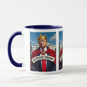 Entfernen Sie Trump Now AI Art Tasse
