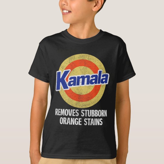 Entfernt stubborne Orangenstände T-Shirt (Vorderseite)