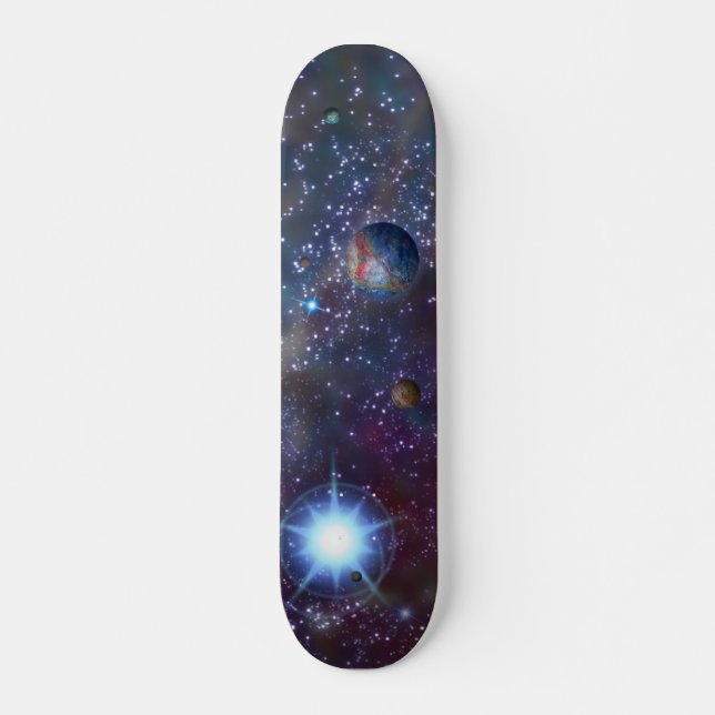 Entfernte Galaxie Skateboard (Vorne)