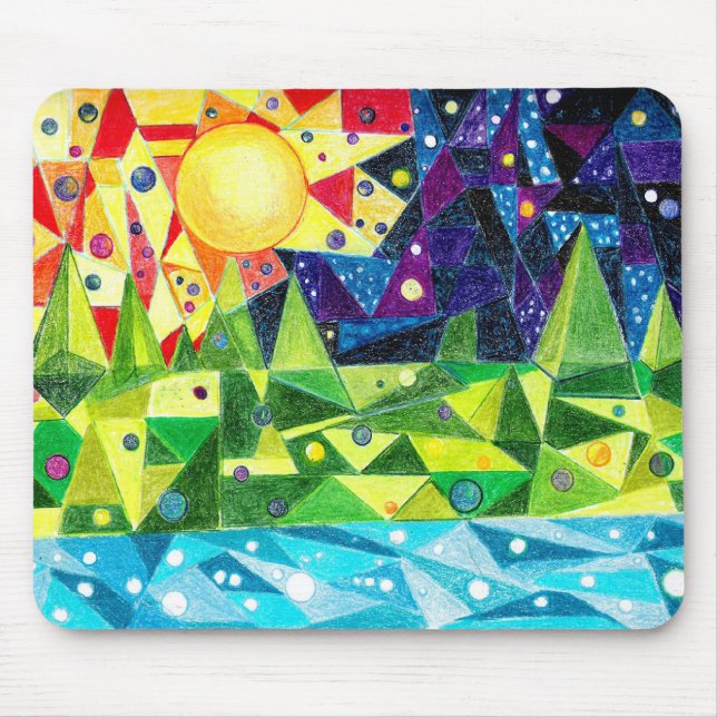Entfernte Zukunft Mousepad (Vorne)