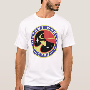 Entferntes Weltausflug-Shirt (Weiß der Art-2) T-Shirt