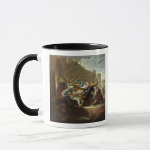 Entfernung des Huguenots Tasse