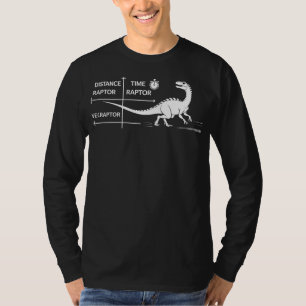 Entfernung Raptor geteilt durch Zeit Raptor ergibt T-Shirt