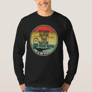 Entfernung Raptor Über Zeit Raptor Gleich Velocira T-Shirt