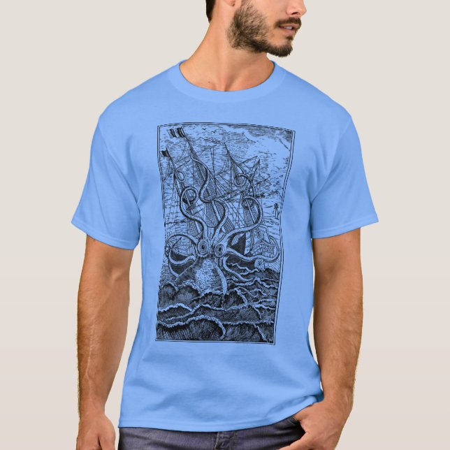 Entfesseln des Krakels: Eintauchen in die Tiefen T-Shirt (Vorderseite)