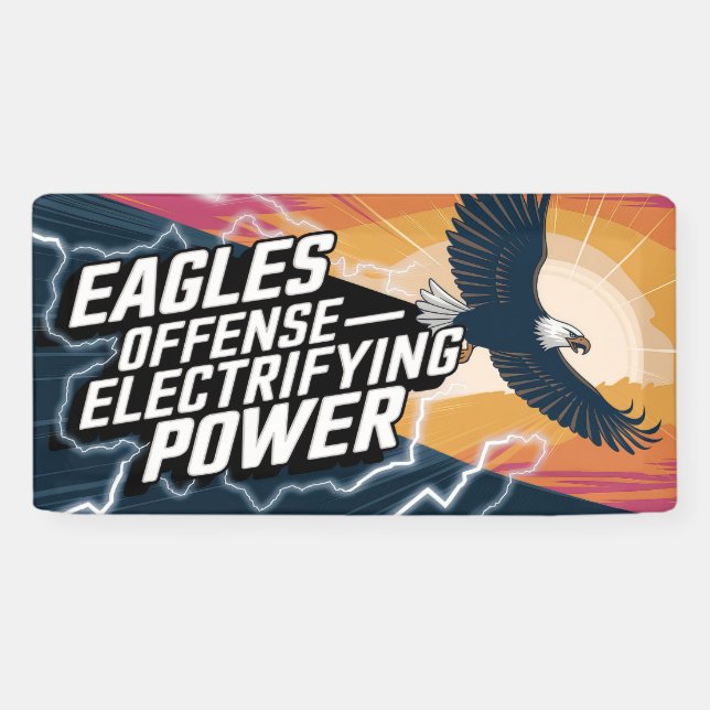 Entfesseln Sie das Banner der Adles Offense (Horizontal)
