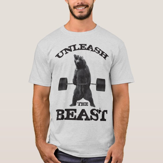Entfesseln Sie das Tier im Inneren T-Shirt (Vorderseite)
