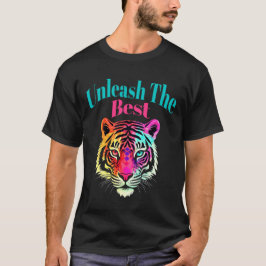 Entfesseln Sie den lebendigsten Tiger-T - Shirt