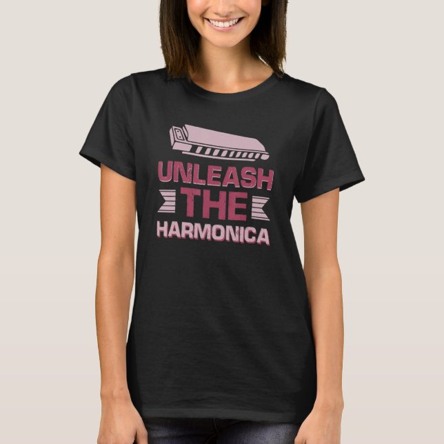 Entfesseln Sie die Harmonika 5 T-Shirt (Vorderseite)