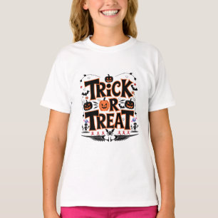 Entfesseln Sie Halloween Spaß mit Trick oder Treat T-Shirt