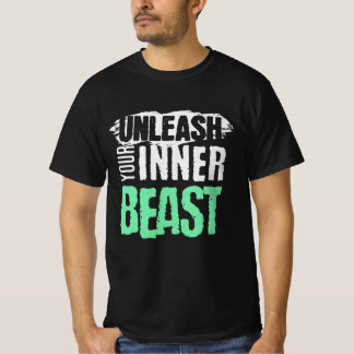 Entfesseln Sie Ihr inneres Tier - intensives Gymna T-Shirt
