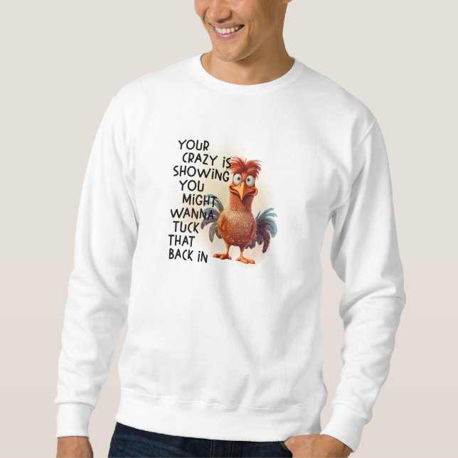 Entfesseln Sie Ihr Quirk: Das Crazy Saga Sweatshir Sweatshirt (Vorderseite)