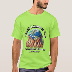 Entfesseln Sie Ihre innere Freundlichkeit. Weltniv T-Shirt