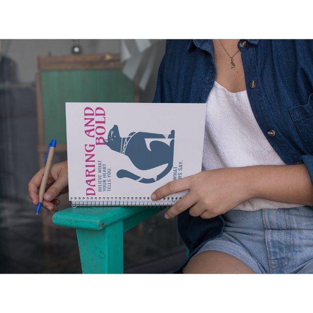 Entfesseln Sie Ihre innere Roar glauben an Sie Notizblock (Von Creator hochgeladen)