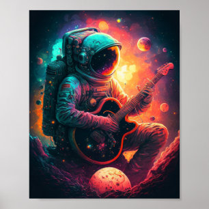 Entfesseln Sie Ihre kreative Seite mit Astronauten Poster