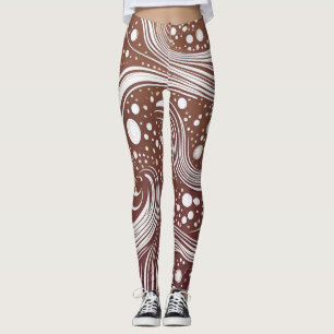 Entfesseln Sie Ihre Kreativität: Funky Pattern Leg Leggings