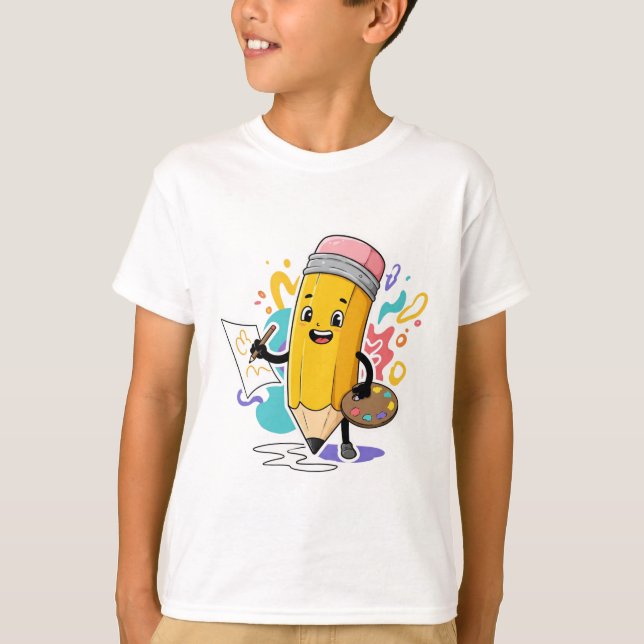 Entfesseln Sie Ihre Kreativität T-Shirt (Vorderseite)