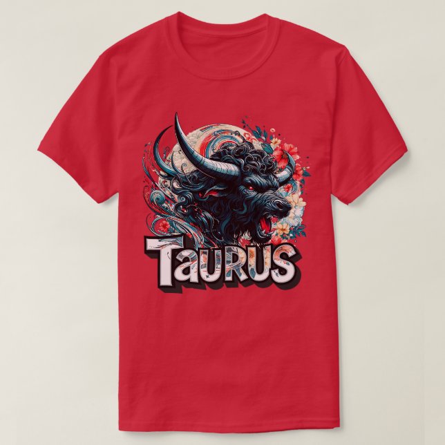 Entfesseln Sie Ihren inneren Bull Taurus T-Shirt (Design vorne)