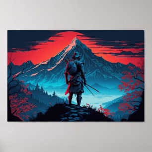 Entfesseln Sie Ihren inneren Krieger mit Samurai-P Poster
