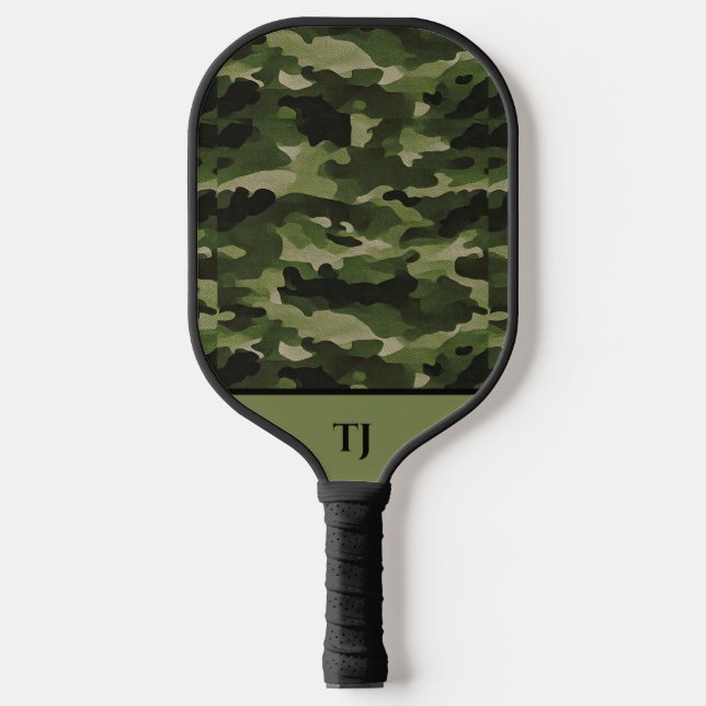 Entfesseln Sie Ihren Power mit Camouflage Pickleball Schläger (Vorderseite)