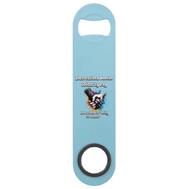 Entfesselt für Einheit. Speed Flaschenöffner (Vorderseite)