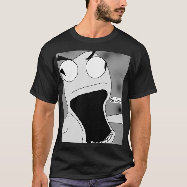 entfesselte Puppenkunst grau T-Shirt (Vorderseite)