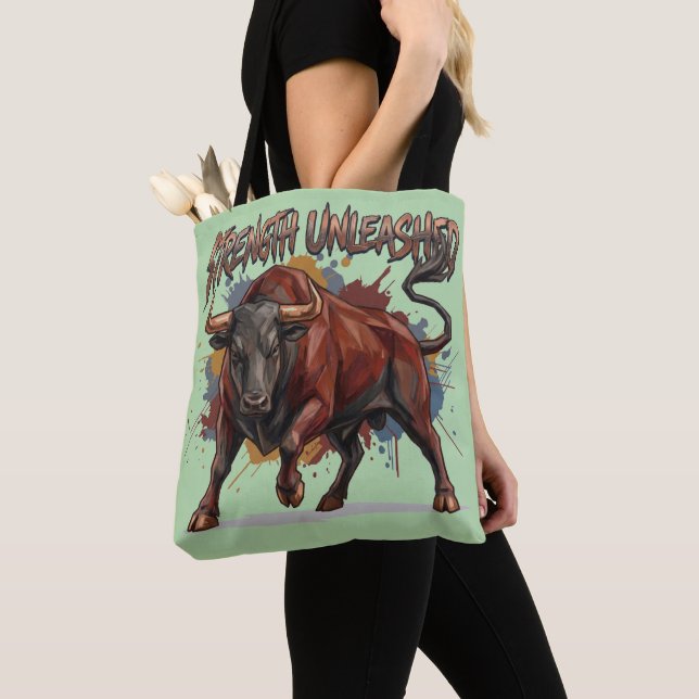 Entfesselte Stärke Ladestier Grafikdesign (Von Nahem)