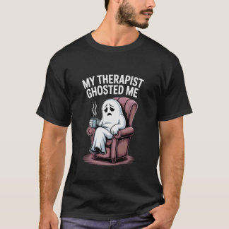 Entfesseltes Lustiges Geisterdesign Therapeut Hall T-Shirt