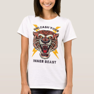 Entfessle Dein Inneres Biest Tiger T-Shirt