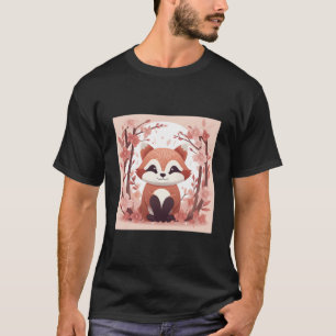 Entfessle Dein Ness Mit Unserem Roten Panda Und Ki T-Shirt