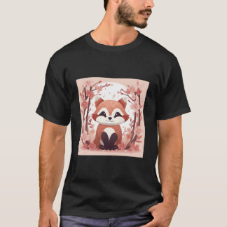 Entfessle Dein Ness Mit Unserem Roten Panda Und Ki T-Shirt