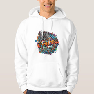 Entfessle deinen inneren Rebell: Kantige 3D-Graffi Hoodie