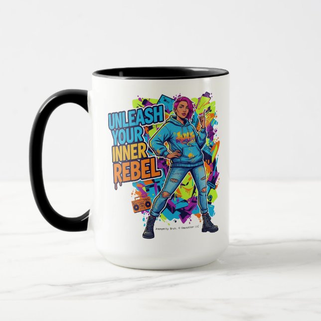 Entfessle deinen inneren Rebellen -  Tasse (Links)