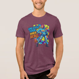 Entfessle deinen inneren Rebellen - Tri-Blend Shirt