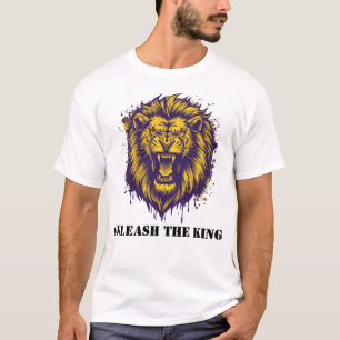 Entfessle den König Löwe Grafik Mächtiger Alpha-Lö T-Shirt