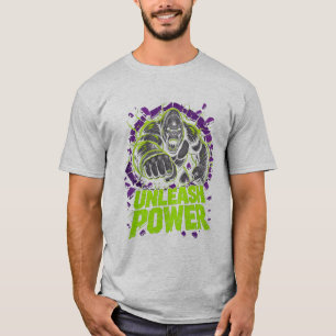 Entfessle Power Gorilla Grafik-T-Shirt T-Shirt