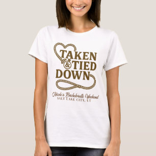 Entführt & Festgebunden Country Western Junggesell T-Shirt