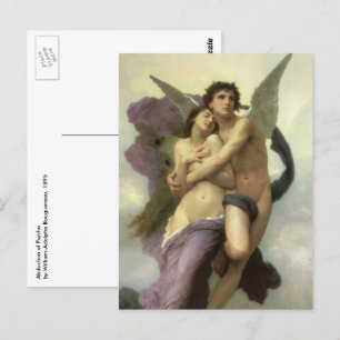 Entführung (auch Schändung) der Psyche von Bouguer Postkarte