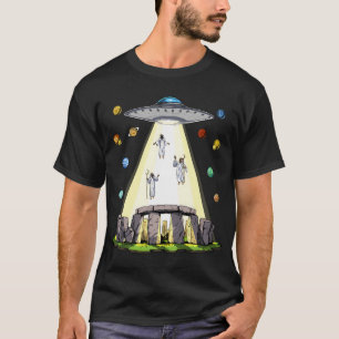 Entführung durch Außerirdische bei Stonehenge T-Shirt