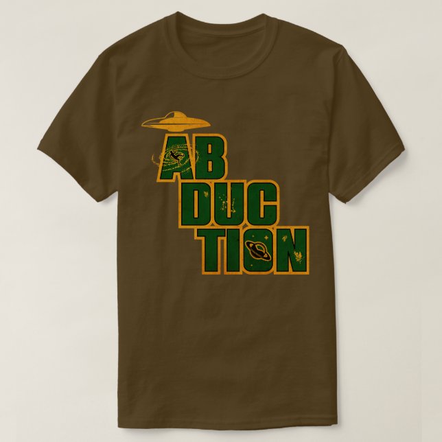 Entführung durch UFO T-Shirt (Design vorne)