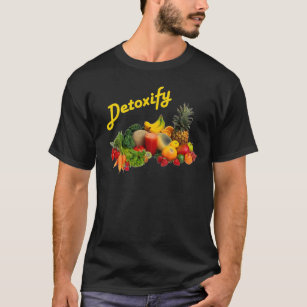 Entgiften Sie Obst und Gemüse T-Shirt