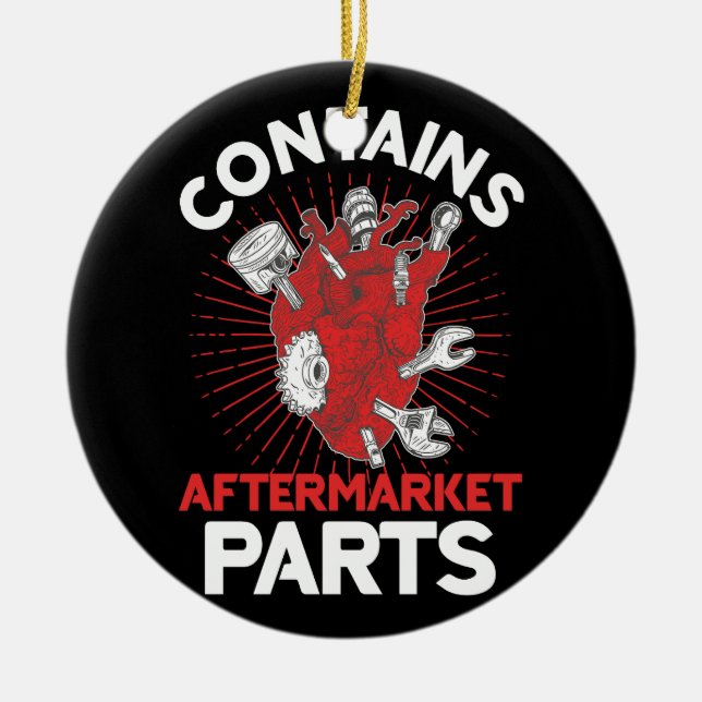 Enthält Aftermarket Parts Open Heart Operation Sur Keramik Ornament (Vorne)