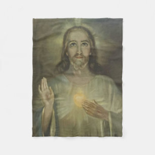 Enthronung des Heiligsten Herzens Jesu Fleecedecke